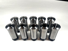 5C Hex collets 10 piece set 1/4" to 7/8"