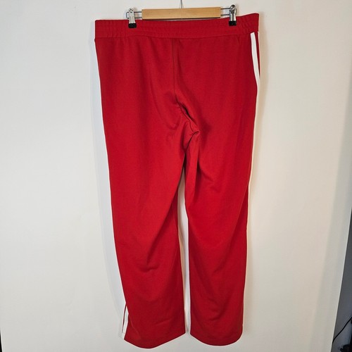 Pantalones deportivos Wild Fable rojos a rayas blancas cintura elástica dobladillo XL - Imagen 3 de 9
