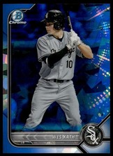 2022 Bowman Chrome Sapphire Edition #BCP-204 Wes Kath Prospects White Sox NM+