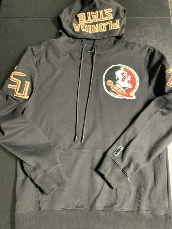 Florida State Seminoles Pro Image Hoodie & Jogger Sz Large Black w/FSU Logo NWOT