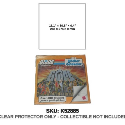Protector For Hasbro G.I. Joe 1986 Sticker Calendar