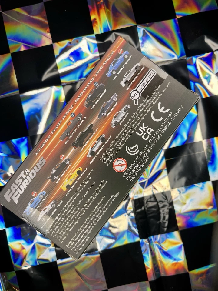 Jada Toys Fast & Furious Heist HONDA CIVIC EJ1 1:32 密封 * — 第 4/4 张图片