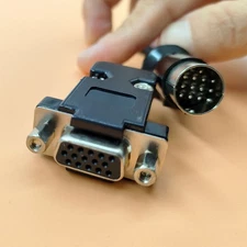 For ATARI ST VGA Monitor Video Adapter Cable Cord Lead 13Pin To 15Pin 0.2M