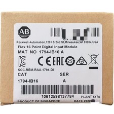 New Sealed AB 1794-IB16 SER A Flex I/O Input Module 1794-IB16