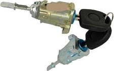 FOR SKODA OCTAVIA 1996-2010 FRONT DOOR INNER LOCK BARREL LOCKS SET WITH KEYS