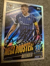 Signed Liam Gordon St Johnstone Scottish Football Match Attax Card