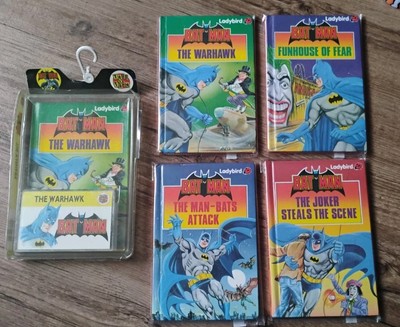 Batman Ladybird vintage complete set Joker, Penguin, Manbat books
