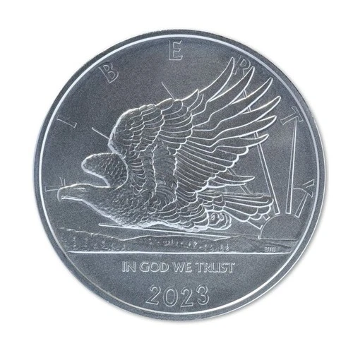 Samoa 2023 $2 1-oz Silver John Mercanti Eagle BU