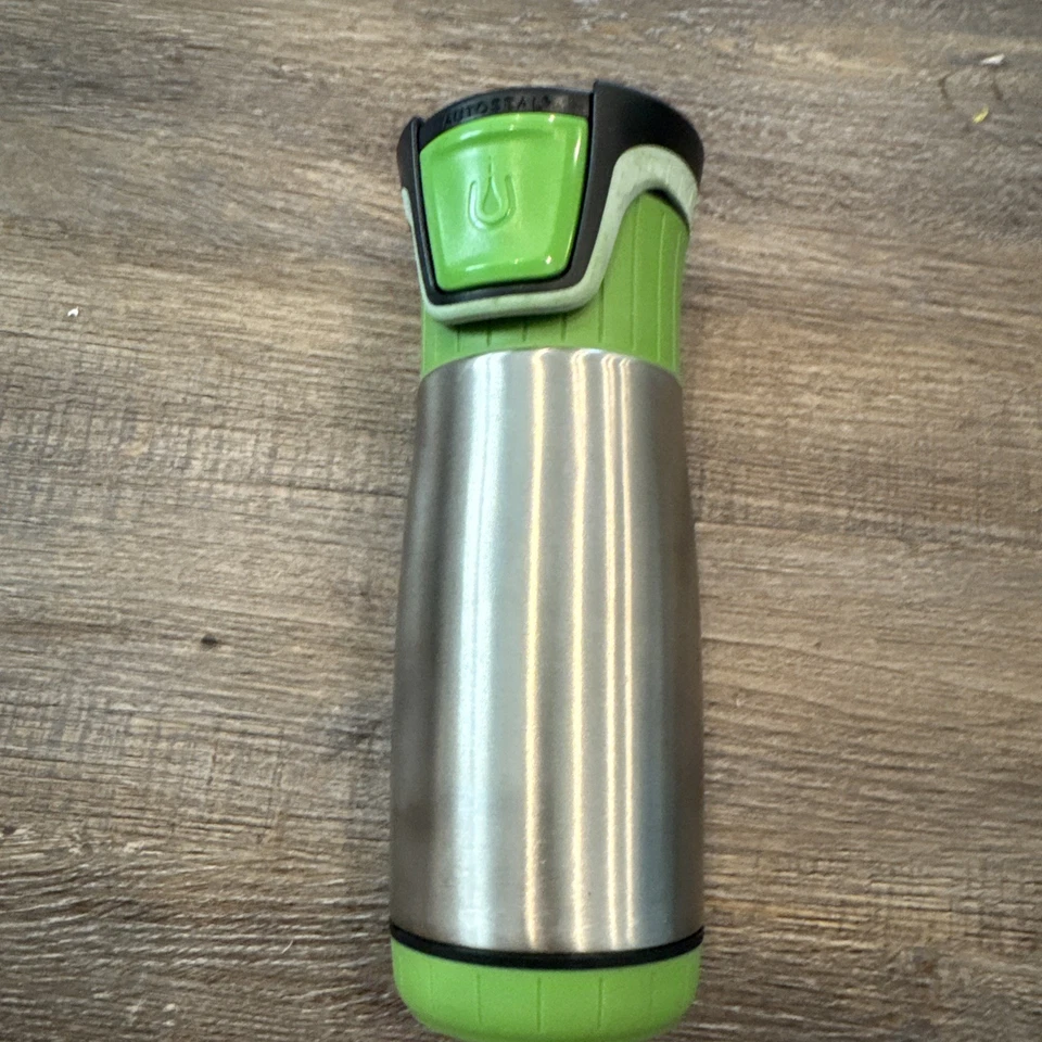 Taza de café Contigo verde y acero 16 oz Foto 4 de 4