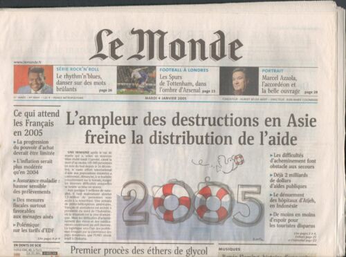 ▬► JOURNAL DE NAISSANCE / ANNIVERSAIRE Le Monde du 28 Décembre 2002 - Bild 1 von 1