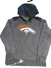 Nike Sideline Denver Broncos Salute To Service Hoodie On Field Size Large