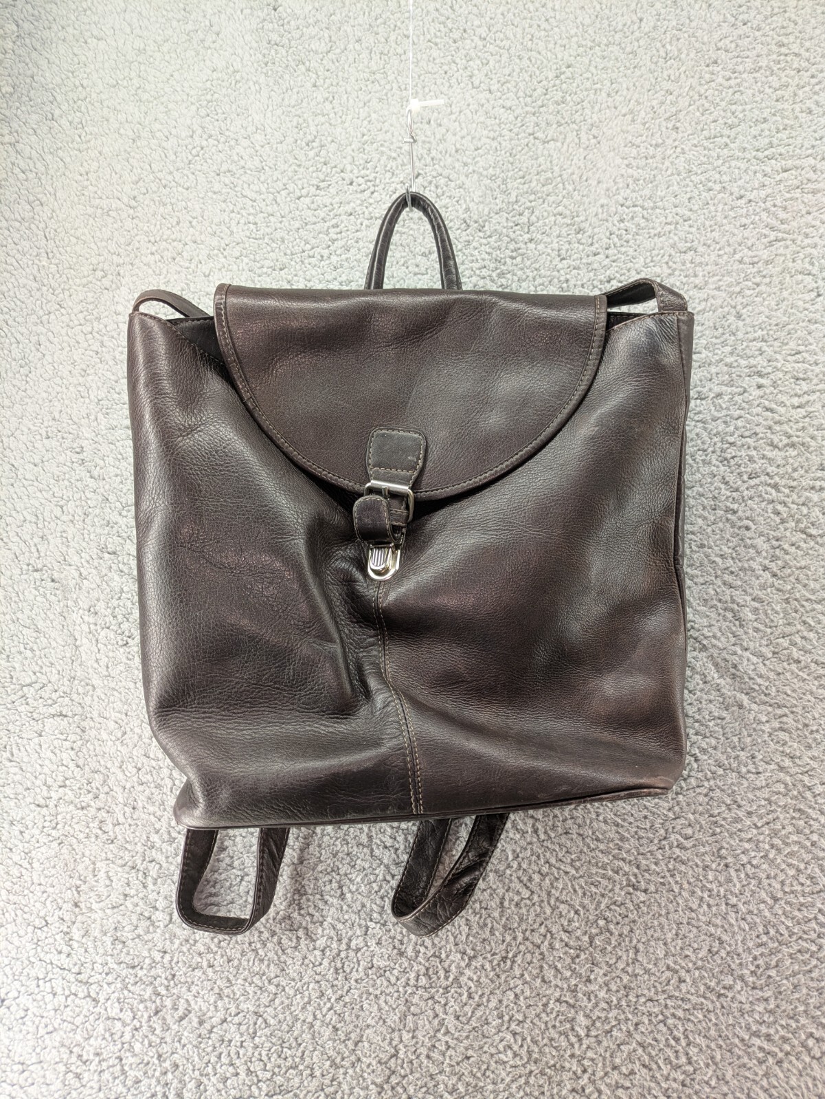 Mosaic Soft Back Backpack Brown Leather