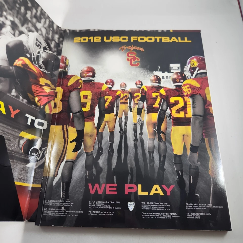 2012 USC Trojans Football Season Tickets Program University of Southern Californ - Image 2 of 4