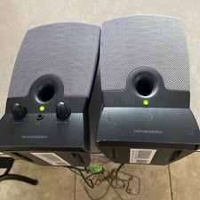 Harman Kardon Multimedia Speakers System Wired With AC Adapter Tested Works D-1
