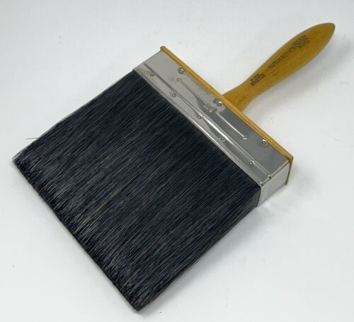 Vintage LARGE 6" PAINT BRUSH - Dutch Boy PURE BRISTLE Century Brush Corp - RARE
