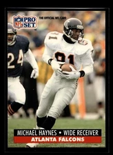 1991 Pro Set #95 Michael Haynes (EX)(FTB)