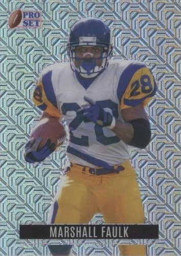 2023 Leaf Pro Set Metal Marshall Faulk #RB-65