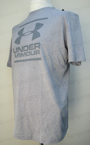 Men's Genuine Under Armour UA T-Shirt Tee Cotton Blend Big Logo M L XL XXL New - Picture 31 of 39