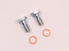 HOHLSCHRAUBE BREMSLEITUNG BREMSSCHLÄUCHE M10X1,00 SCHRAUBE + DICHTUNG 2x