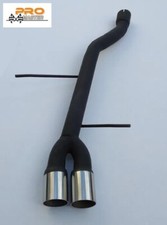 Sport Exhaust Silencer Back Box Delete Pipe for BMW E46 3 series Petrol Diesel