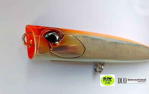 DUO Rough Trail Bubbly 225F Popper Gros Gibier Pêche Leurre, Thon, Gt, Trevally - Photo 9/17