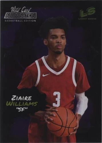 2021-22 Wild Card Alumination - Ziaire Williams #LS-25