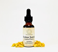 ARABIAN JASMINE TINCTURE - Liquid Herbal Extract - Organic Jasminum sambac