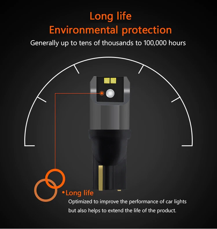 Osram LED White W5W Sidelight Bulbs 6000K 12v 1W DoorAuxiliary Light, 2980CW - Image 3 of 4