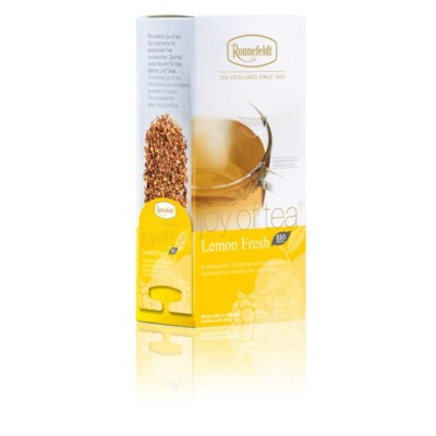 Ronnefeldt Lemon Fresh BIO ''Joy of Tea'' - Aromatisierter Früchtetee mit Zitrone