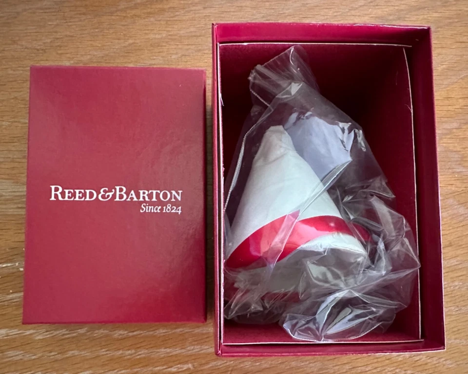 Новый в коробке REED & BARTON 2016 звон в сезон Рождественский колокол посеребренное украшение - Изображение 4 из 4