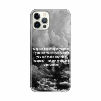 Personalisierte Handy Hülle Weich Individuell Cover Zitate Design - QUO9