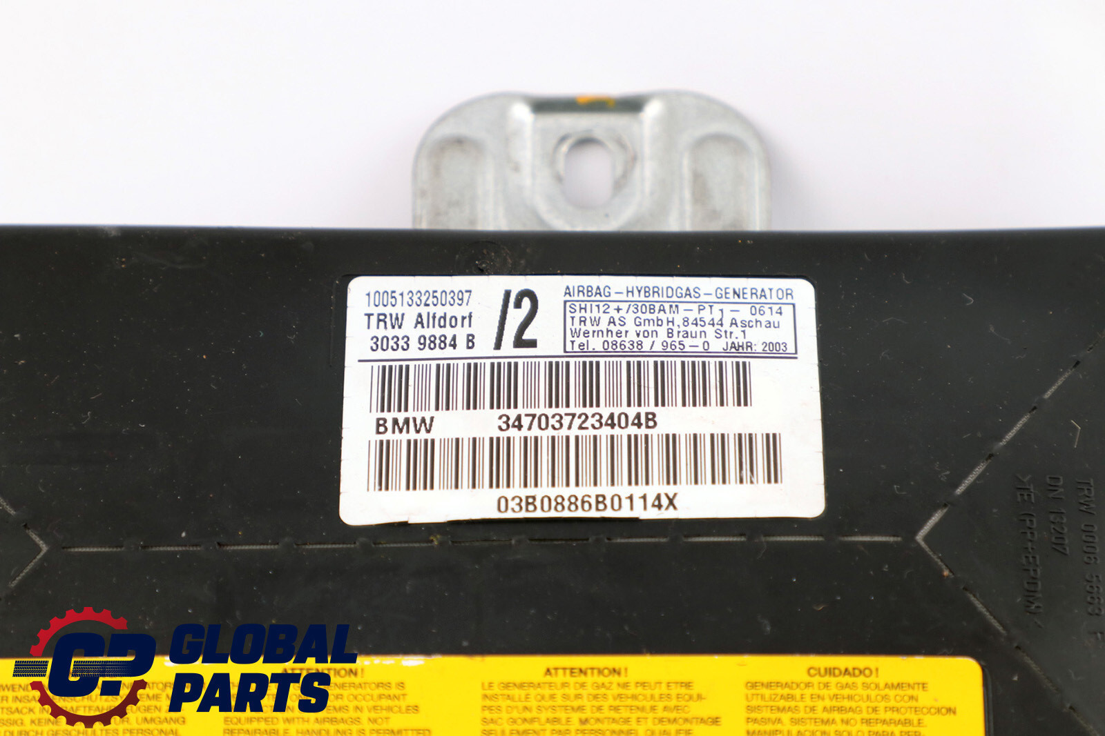 BMW E46 X5 E53 Front Right Door Air Module O/S 72127037234 7037234 