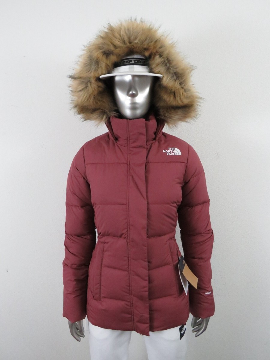 NWT Womens The North Face TNF Gotham Jacket Hooded 550-Down Winter