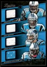 2014 Prestige 6 Cam Newton Greg Olsen DeAngelo Williams Jonathan Stewart #/49