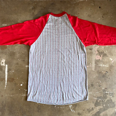 70s - 80s VINTAGE BUDWEISER BEER BASEBALL STYLE RAGLAN T 70s - 80s VINTAGE BUDWEISER BEER BASEBALL STYLE RAGLAN T