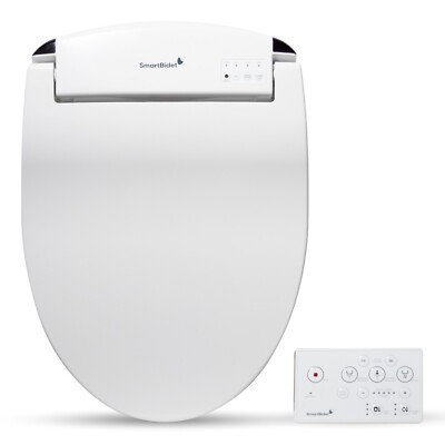 SmartBidet SB-2400ER Electric Bidet Seat for Elongated and French Curve Toilets