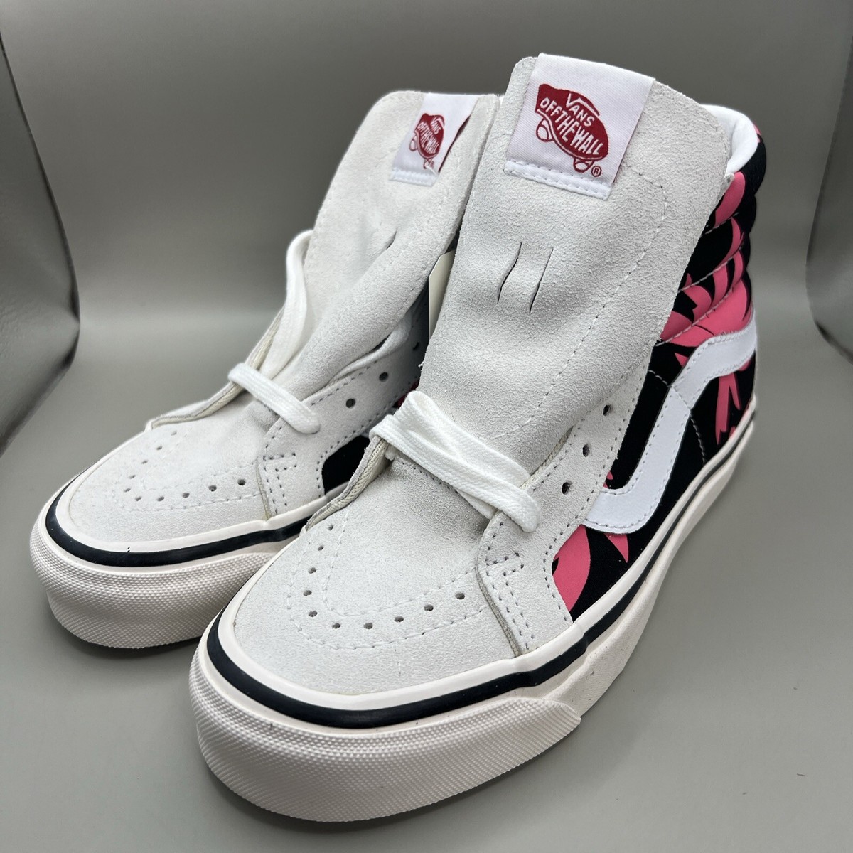VANS Mens Sk8-Hi 38 DX Anaheim Factory Summer Leaf Sneakers Unisex