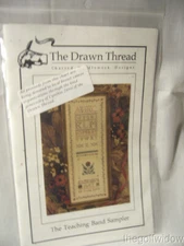The Drawn Thread The Teaching Band Sampler Chart Booklet New 