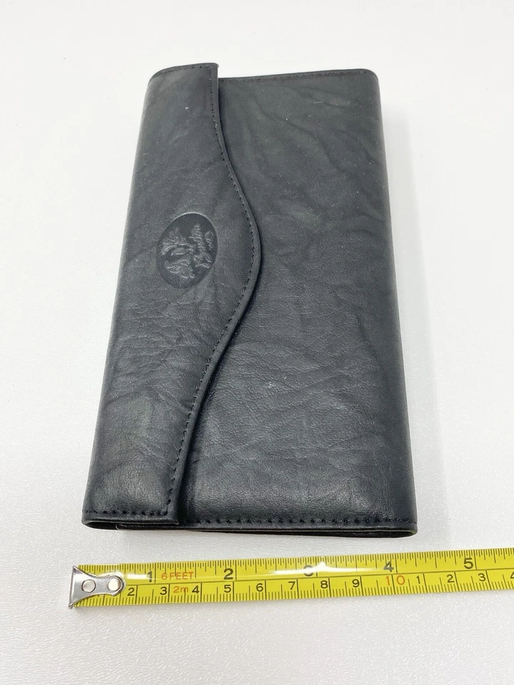 Cartera de cuero de vaca Buxton de colección adjunta monedero chequera caja insertable Foto 3 de 4