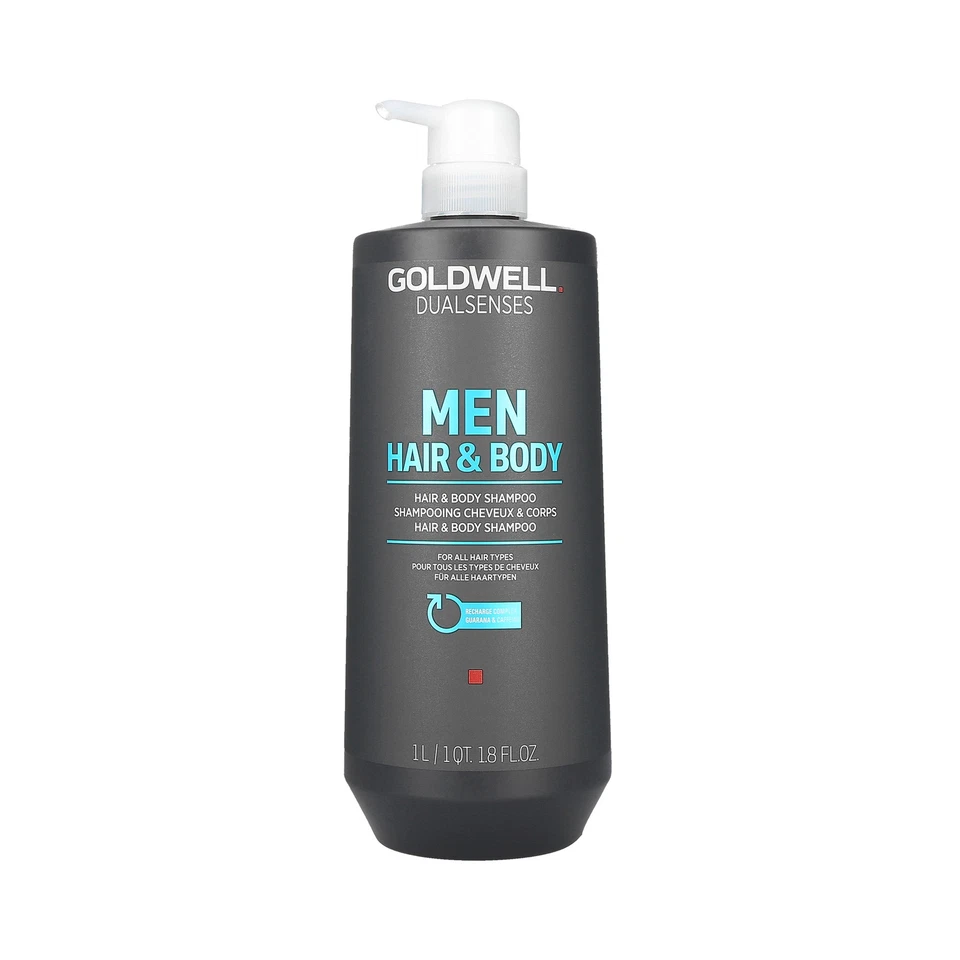 GOLDWELL DUALSENSES MEN Hair&Body Shampoo für Haare und Körper 1000ml