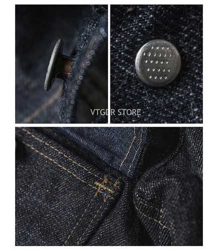Bronson 1954 Type 2 Jeansjacke 807XX Selvedge Vintage Trucker Workwear Rigid - Bild 9 von 13