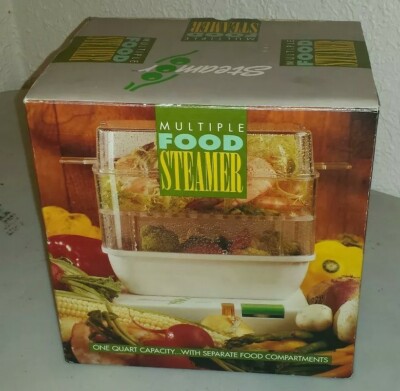 Vintage Creative technologies 1993 Steamor Multiple Purpose Food Steamer