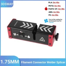 3DSWAY 1.75MM Filament Connector  Filament Welder Filament Splicer 3D Printer