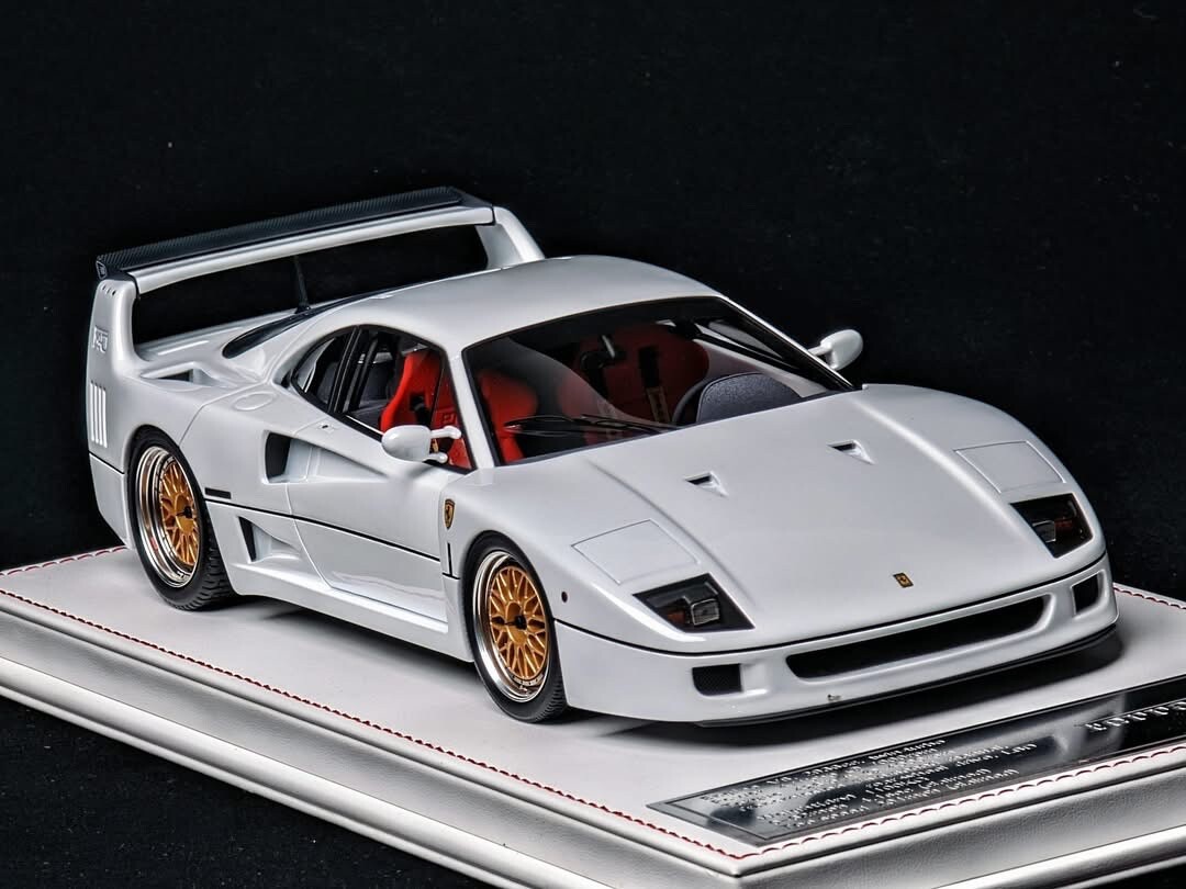Ferrari F40 (Pearl White) [Davis & Giovanni] 1:18 scale | eBay