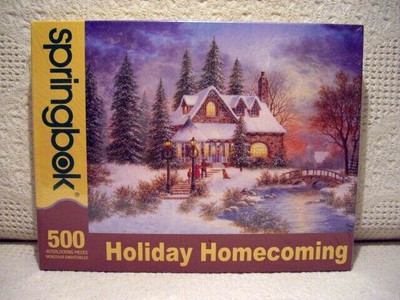 Holiday Homecoming - Springbok Puzzle (SEALED)