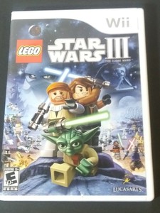 Details About Lego Star Wars Iii 3 Nintendo Wii The Clone Wars Game Used In Good Condition