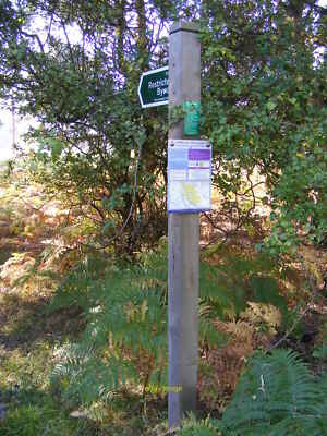 Foto 12x8 eingeschränkte Umgehungsstraße Schild & Open Access Karte Duck Corner Melton Road c2011