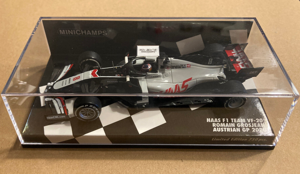Haas Ferrari VF-16 F1 2016 Esteban Gutierrez Minichamps 417160021 - Miniatures A
