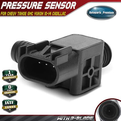#ad #ad Pressure Sensor w 3 Blade for Chevy Tahoe GMC Yukon 2010 2014 Cadillac Escalade $21.38
