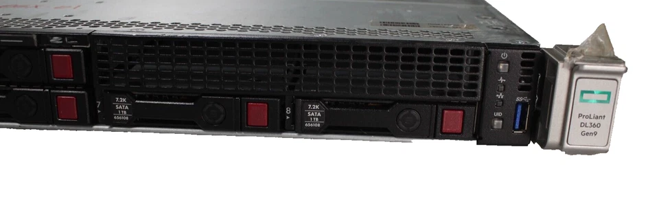 HP DL360 gen9 2* E5-2670v3 128GB RAM P440ar 6*1TB SATA 2*146GB SAS 8*SFF Server - Image 3 of 4